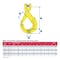 Grabiq Double Leg 5/8 in Adjstbl Chain Slng MG2-GBK, 8ft L, 39100lb WLL G-5/8-MG2-GBK-08 - alternate 2